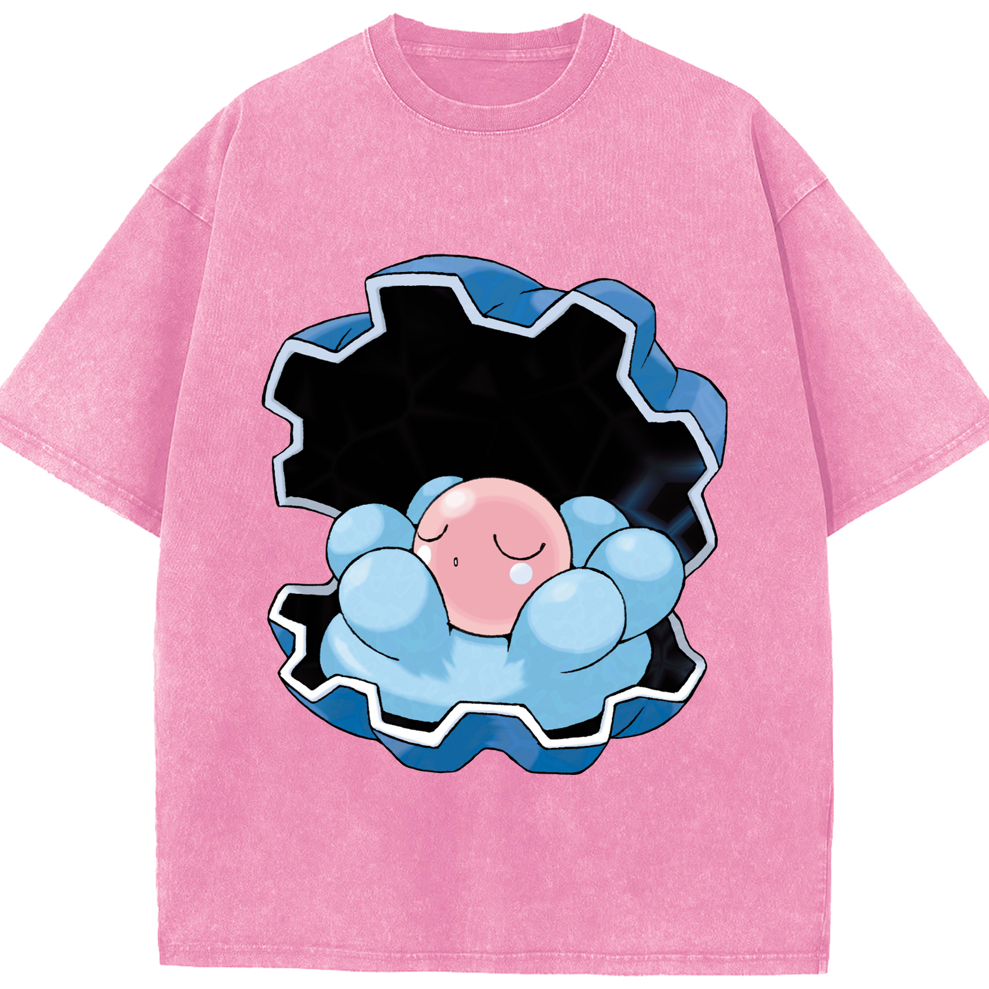 （画像用） ポケットモンスター Pokémon 綿100% ヴィンテージ風 半袖Tシャツ（フロントプリント）